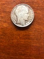 Zilveren 10 Franc 1938, Postzegels en Munten, Munten | Europa | Niet-Euromunten, Ophalen of Verzenden, Frankrijk