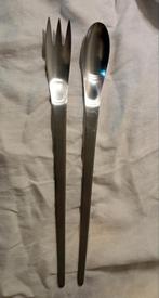 Arne Jacobsen,  A. Michelsen, salade couvert 660, Ophalen of Verzenden, Zo goed als nieuw, Rvs of Chroom, Vaatwasserbestendig