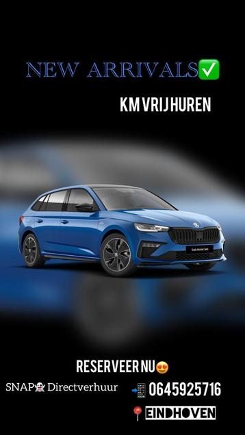 Auto Huren? | Autoverhuur | km vrij | Goedkoop huren beschikbaar voor biedingen