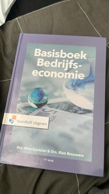 Wim Koetzier - Basisboek Bedrijfseconomie + opgaven beschikbaar voor biedingen