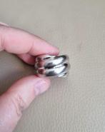 Maat 17 - Grote TI SENTO zilveren (925) ring, Sieraden, Tassen en Uiterlijk, Ringen, Ophalen, Zo goed als nieuw, 17 tot 18, Dame