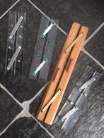 Parallel lineaal hout koper, Verzamelen, Ophalen of Verzenden, Zo goed als nieuw