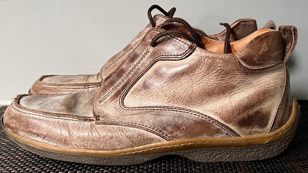 Vintage. BadBoys schoenen. Mt 43., Bruin, Badboys, Ophalen of Verzenden, Sneakers of Gympen