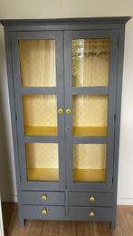 Kledingkast grijs/geel, Huis en Inrichting, Kasten | Kledingkasten, Zo goed als nieuw, 150 tot 200 cm, 25 tot 50 cm, 50 tot 100 cm