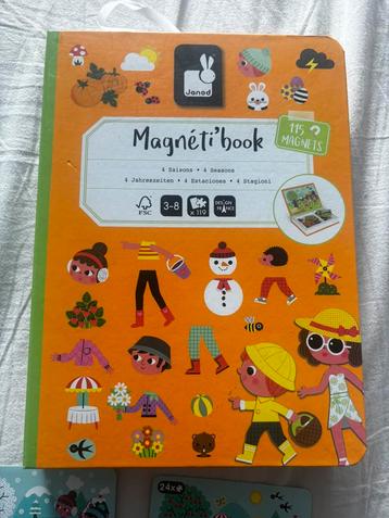 Magnéti book magneten boeken seizoenen en prinsessen beschikbaar voor biedingen