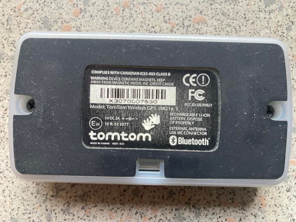 TomTom Bluetooth GPS-ontvanger (model 9281x), Ophalen of Verzenden, Gebruikt