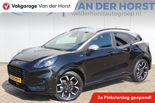 Ford Puma 1.0-125pk EcoBoost Hybrid ST-Line X Two tone AUTOM, Auto's, Ford, Te koop, Puma, ABS, Achteruitrijcamera, Airbags, Airconditioning