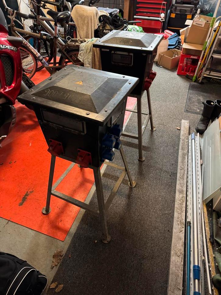 63A Verdeelkast - Krachtstroom 2 stuks, Doe-het-zelf en Verbouw, Elektra en Kabels, Zo goed als nieuw, Overige typen, Ophalen