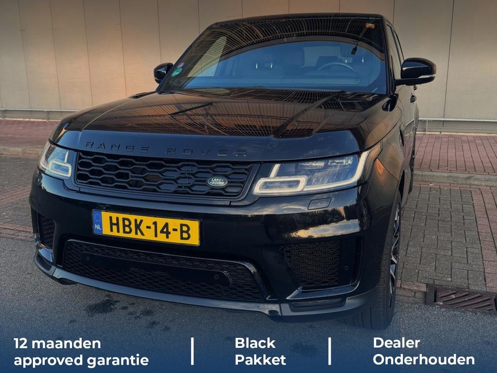 Land Rover Range Rover (sport) P400e 404pk Aproved Garantie!, Auto's, Automaat, 4 cilinders, 2500 kg, Zwart