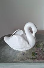 Vintage Zwaan Bloempot - Sierlijk & Uniek!, Ophalen of Verzenden