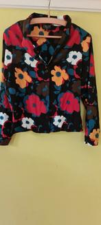 Zilch Amsterdam blouse zwart bloemenprint maat XS, Kleding | Dames, Blouses en Tunieken, Zwart, Ophalen of Verzenden, Zo goed als nieuw