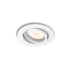 Philips inbouwspot wit 6x (nieuw!), Nieuw, Plafondspot of Wandspot, Modern, Led