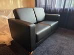Zwarte Leren Loveseat Bank zgan, Antiek en Kunst, Ophalen of Verzenden