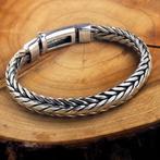 Zilveren gevlochten armband - 925 Zilver, Beyondthepaintingstudio@gmail.com, Nieuw, Zilver, Prins Bernhardstraat 104