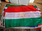 Hongarije vlag - 140 x 90 cm ( zonder stok), Ophalen of Verzenden, Zo goed als nieuw