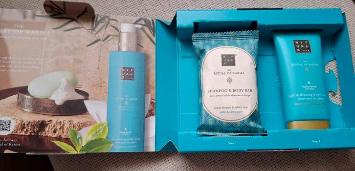 Rituals Karma Set - Bodylotion & Shampoo Bar - Nieuw, Sieraden, Tassen en Uiterlijk, Uiterlijk | Lichaamsverzorging, Nieuw, Bad & Douche