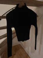 ZGAN nieuw Zara trui zwart rib koltrui maat 36 S, Zwart, Ophalen of Verzenden, Zo goed als nieuw, Lange mouw