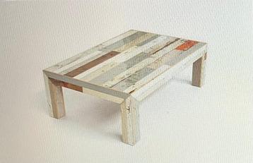 Gezocht : Piet Hein Eek Kantine Salontafel. beschikbaar voor biedingen