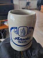 Mooie stenen bier pul arnold bier, Ophalen of Verzenden, Zo goed als nieuw, Pul(len), Overige merken