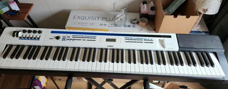 Casio Privia Pro PX-5S Stage Piano met voetpendalen, Muziek en Instrumenten, Keyboards, Gebruikt, 88 toetsen, Casio, Met standaard