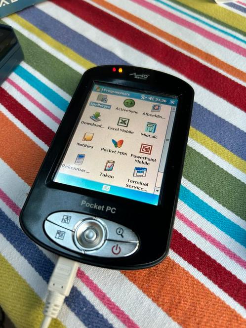 Mio P550 PDA pocket pc, Computers en Software, Vintage Computers, Ophalen of Verzenden