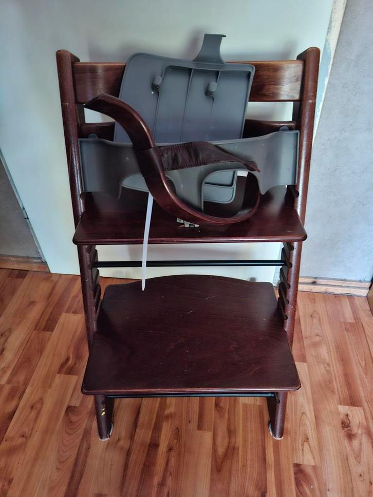 Stokke Tripp Trapp Meegroeistoel, Kinderen en Baby's, Kinderstoelen, Gebruikt, Meegroeistoel, Gordel(s), Stoelverkleiner, Ophalen