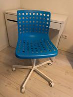Bureaustoel ikea blauw, Huis en Inrichting, Ophalen, Zo goed als nieuw, Blauw