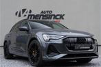 Audi e-tron 55 Quattro / 2x S-line/ Standkachel/ Luchtvering, Automaat, Gebruikt, Zwart, Vierwielaandrijving