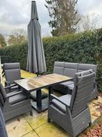 Complete lounge set in nieuwstaat, Tuin en Terras, Tuinsets en Loungesets, Ophalen, Zo goed als nieuw, Stoel