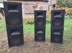 Te koop luidsprekers versterkers mengpaneel., Muziek en Instrumenten, Ophalen, Gebruikt, 500 tot 1000 watt