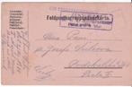 Feldpostkorrespondenzkarte Zensuriert Praha (Praag) 1916., Verzenden, Landmacht, Overige gebieden, Overige typen