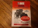 Tractor folder Same, Ophalen of Verzenden, Zo goed als nieuw, Folder