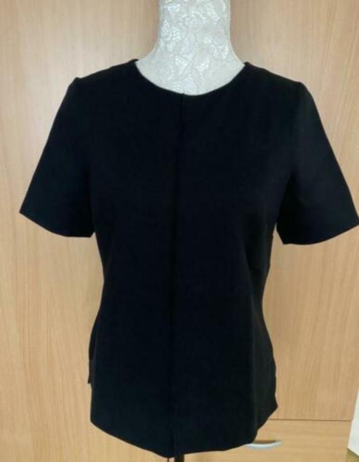 Marks & Spencer top maat 38, Kleding | Dames, Tops, Zo goed als nieuw, Maat 38/40 (M), Zwart, Korte mouw, Ophalen of Verzenden