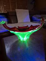 Murano Uraniumglas Schaal, Antiek en Kunst, Antiek | Glas en Kristal, Ophalen of Verzenden