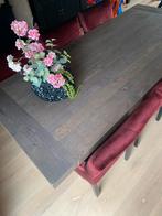 Robuuste kloostertafel. €700, Ophalen, Gebruikt, 200 cm of meer, 50 tot 100 cm