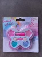 Beauty gift set / make-up setje vlinder, Ophalen of Verzenden, Zo goed als nieuw