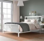Ikea HEMNES Bed wit 180x200 cm tweepersoonsbed, Huis en Inrichting, Slaapkamer | Bedden, Ophalen of Verzenden