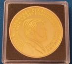 Penning Willem-Alexander 10 jaar Koning de Nederlanden 2023, Postzegels en Munten, Penningen en Medailles, Verzenden, Overige materialen