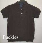 Bruine Ralph Lauren polo maat 92 NIEUW (9010) a, Kinderen en Baby's, Kinderkleding | Maat 92, Nieuw, Ophalen of Verzenden, Shirt of Longsleeve