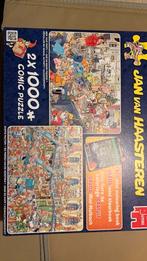 2x1000 stukjes Jan van haasteren puzzel, Ophalen of Verzenden, 500 t/m 1500 stukjes