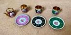 Miniatuur Theeservies Limoges met Romantische Scènes, Ophalen of Verzenden