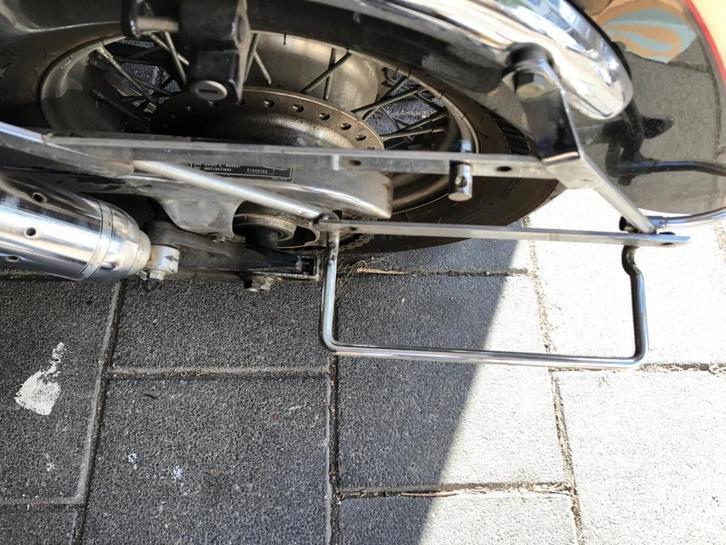 Zadeltasbeugels met Ondersteuning - Honda VT 750 ACE C2, Motoren, Onderdelen | Honda, Nieuw, Ophalen of Verzenden