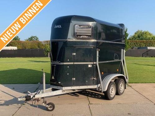 Bockmann Classic A 2 paardstrailer TOPSTAAT zadelkamer, Dieren en Toebehoren, Paarden en Pony's | Trailers en Aanhangwagens, Gebruikt