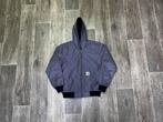 Carhartt Jas met Capuchon - Grijs - Polyester - Unisex - L, Maat 52/54 (L), Vintagie, Carhartt, Haulerwijk