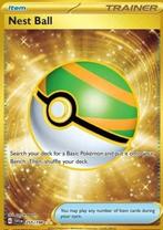 Pokémon 2023 Nest Ball SVI #255 RAW, Hobby en Vrije tijd, Verzamelkaartspellen | Pokémon, Ophalen of Verzenden, Zo goed als nieuw