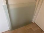 Mooie melkglas plaat, Ophalen of Verzenden, Gebruikt, 80 tot 120 cm, Glasplaat