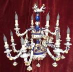 0088 Porseleinen kroonluchter., Ophalen of Verzenden, Gebruikt, Overige materialen