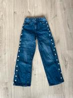 Hema wijde spijkerbroek meisje maat 134 zgan, Kinderen en Baby's, Kinderkleding | Maat 134, Broek, Meisje, Ophalen of Verzenden