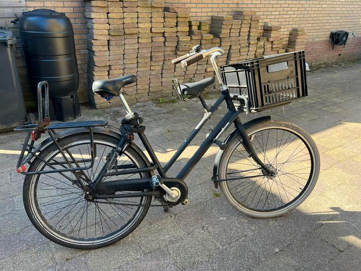Transportfiets - damesfiets - stadsfiets - fiets - Azor, Fietsen en Brommers, Fietsen | Dames | Omafietsen, Gebruikt, 53 tot 56 cm