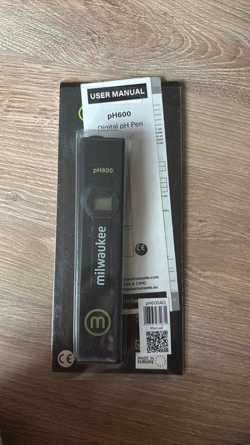 pH600 Milwaukee | Digitale pH pen beschikbaar voor biedingen
